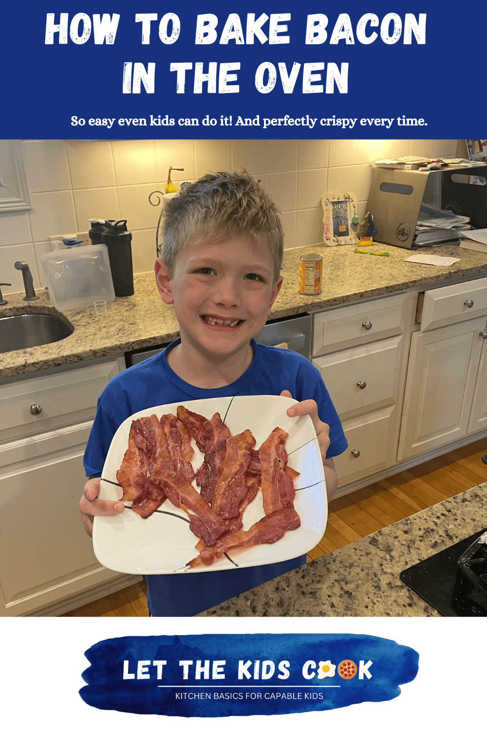 Learn how to bake bacon in the oven. This foolproof method is so easy and you'll get perfectly crisp bacon every time.